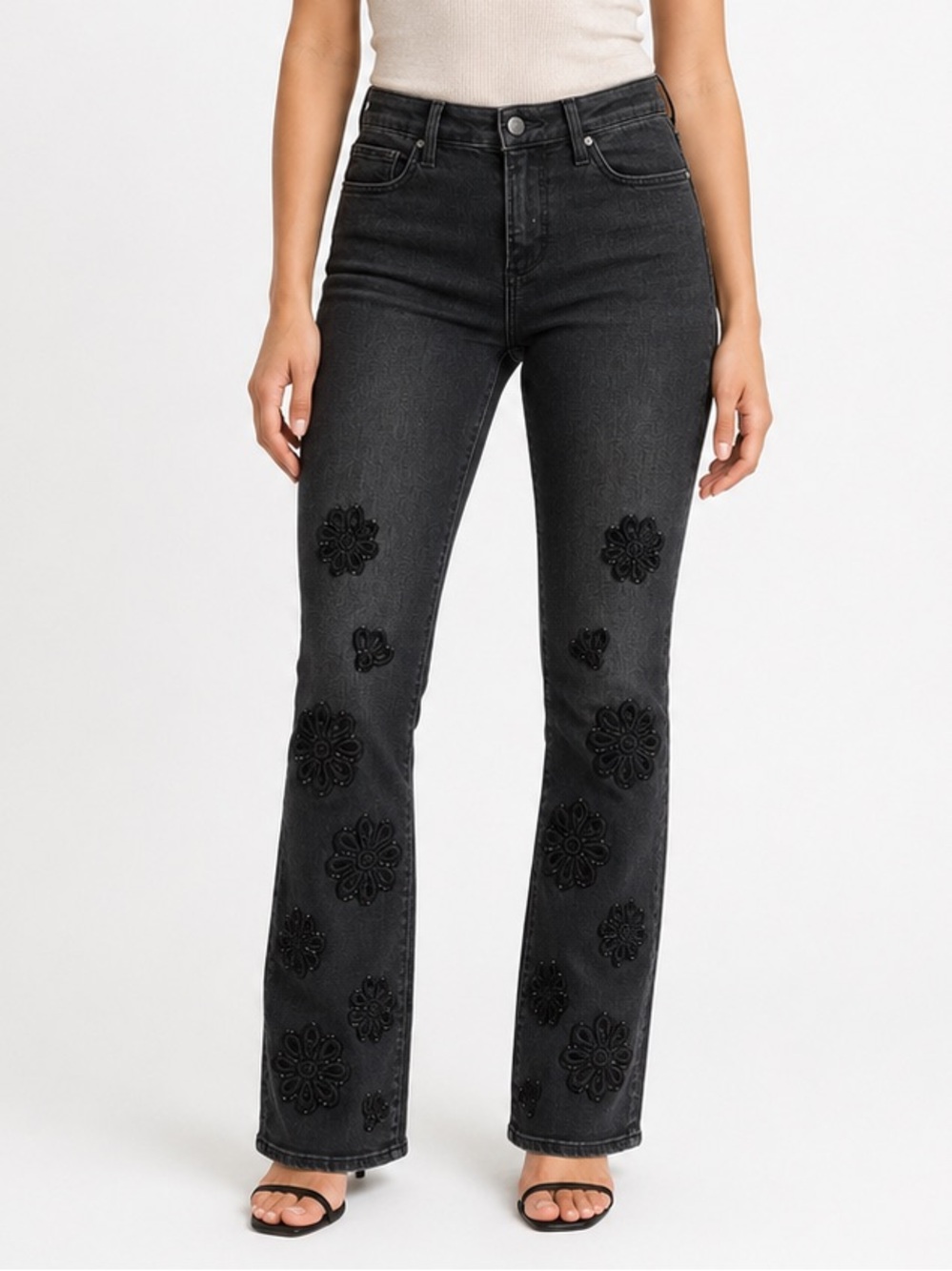 Driftwood Kelly Jeans Women’s Size 26 Black Slight Flare Denim NWT